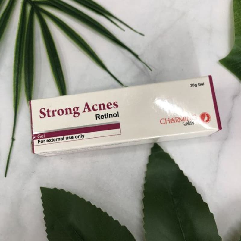 Kem hỗ trợ trị mụn Strong Acnes Retinol Gel
